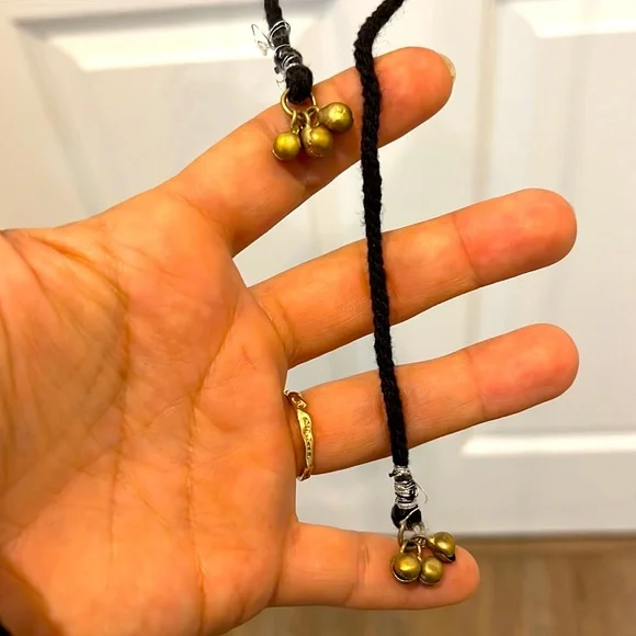 Boho crop top with Tiny bells - Picture 4 of 4